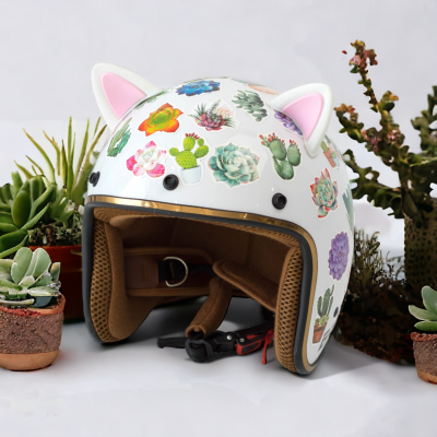 Instructions on how to put stickers on helmets beautifully and properly