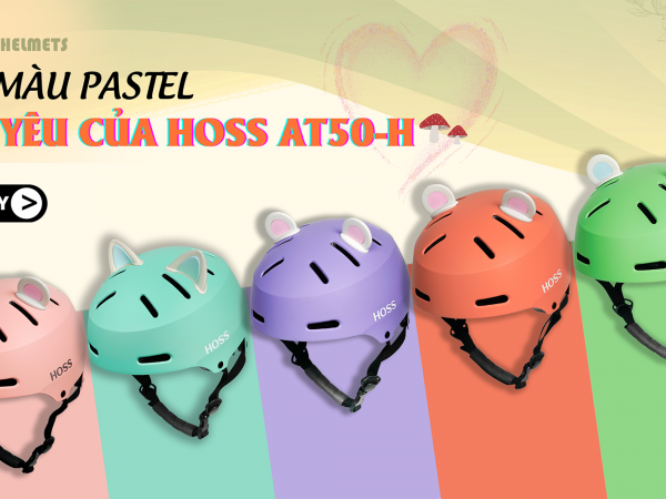 TOP 5 MÀU PASTEL XINH YÊU CỦA HOSS AT50-H